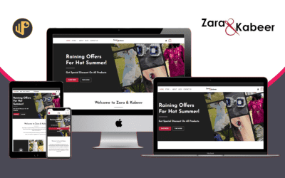 Personalized and Sleek Woocommerce Shop for a Fashion Brand